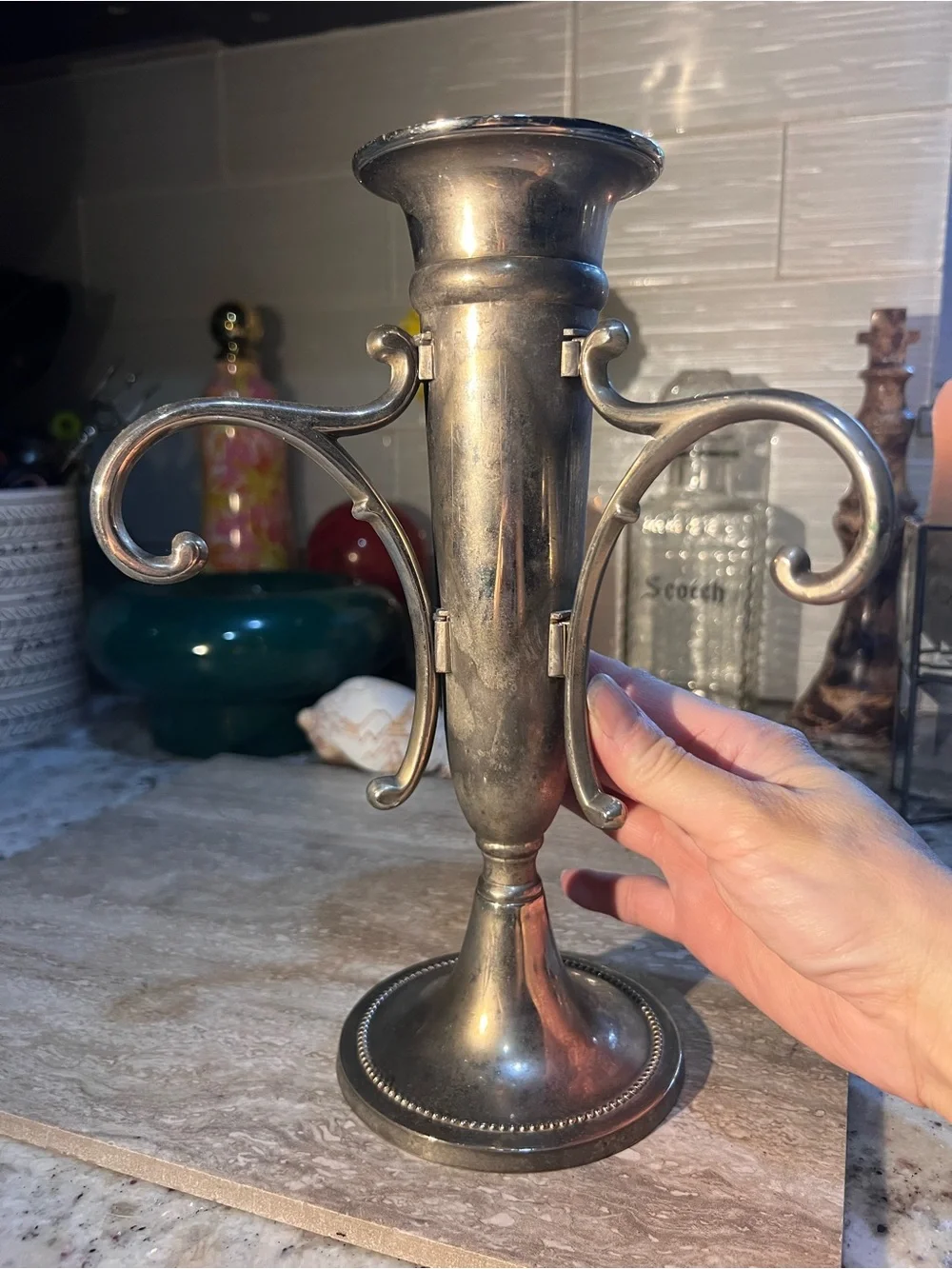 Unique Vintage decorative metal